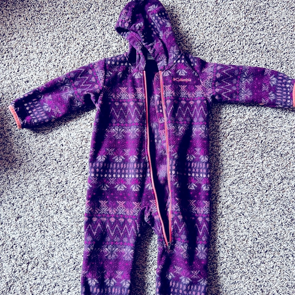 Columbia infant polar fleece snow bunting